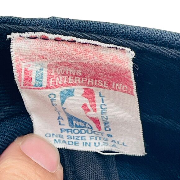 Rare 1990s Vintage Dallas Mavericks NBA Basketball Snapback Hat Cap TWINS USA - Picture 6 of 6